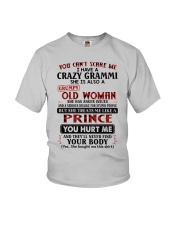 YOU CAN'T SCARE ME - BEST GIFT FOR GRANDSON Youth T-Shirt front