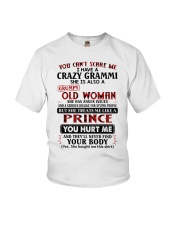 YOU CAN'T SCARE ME - BEST GIFT FOR GRANDSON Youth T-Shirt tile