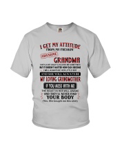 IF YOU MESS WITH ME - PERFECT GIFT FOR GRANDSON Youth T-Shirt front