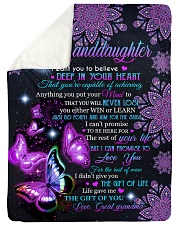 DEEP IN YOUR HEART - BEST GIFT FOR GRANDDAUGHTER Sherpa Fleece Blanket tile