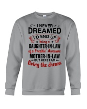 LIVING THE DREAM - LOVELY GIFT FOR DAUGHTER-IN-LAW Crewneck Sweatshirt tile