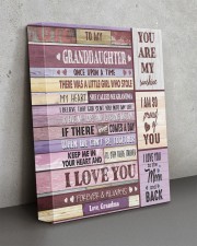 I LOVE YOU - AMAZING GIFT FOR GRANDDAUGHTER 11x14 Gallery Wrapped Canvas Prints aos-canvas-pgw-11x14-lifestyle-front-15
