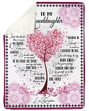 I BELIEVE IN YOU - AMAZING GIFT FOR GRANDDAUGHTER Sherpa Fleece Blanket tile