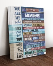 YOU ARE MY - SPECIAL GIFT FOR GRANDSON 11x14 Gallery Wrapped Canvas Prints aos-canvas-pgw-11x14-lifestyle-front-17
