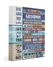 YOU ARE MY - SPECIAL GIFT FOR GRANDSON 11x14 Gallery Wrapped Canvas Prints front