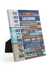 YOU ARE MY - SPECIAL GIFT FOR GRANDSON Easel-Back Gallery Wrapped Canvas tile