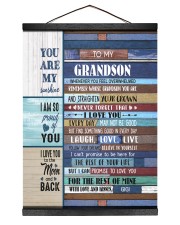 YOU ARE MY - SPECIAL GIFT FOR GRANDSON Hanging Canvas tile