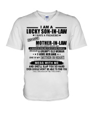 SHE'LL SLAP YOU SO HARD - BEST GIFT FOR SON-IN-LAW V-Neck T-Shirt tile