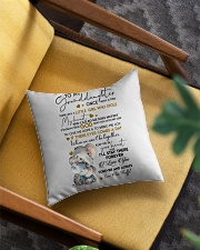 I LOVE YOU - GREAT GIFT FOR GRANDDAUGHTER Square Pillowcase aos-pillow-square-front-lifestyle-07