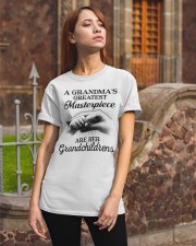 PERFECT GIFT FOR GRANDMA'S GREATEST MASTERPIECE Classic T-Shirt apparel-classic-tshirt-lifestyle-06