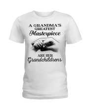 PERFECT GIFT FOR GRANDMA'S GREATEST MASTERPIECE Ladies T-Shirt tile