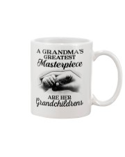 PERFECT GIFT FOR GRANDMA'S GREATEST MASTERPIECE Mug tile