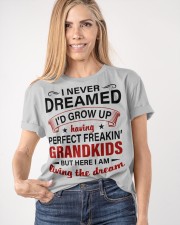 LIVING THE DREAM - PERFECT GIFT FOR GRANDMA Classic T-Shirt apparel-classic-tshirt-lifestyle-front-100