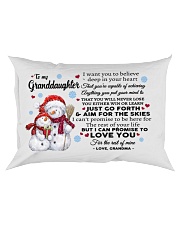 YOU WILL NEVER LOSE - BEST GIFT FOR GRANDDAUGHTER Rectangular Pillowcase front