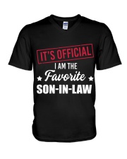 I Am The Favorite Son-In-Law - Best Gift For Son-In-Law V-Neck T-Shirt tile