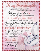 I BELIEVE IN YOU - SPECIAL GIFT FOR GRANDDAUGHTER Small Fleece Blanket - 30" x 40" front