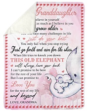 I BELIEVE IN YOU - SPECIAL GIFT FOR GRANDDAUGHTER Sherpa Fleece Blanket tile
