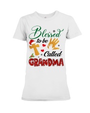 BLESSED TO BE CALLED GRANDMA - PERFECT GIFT FOR GRANDMA Premium Fit Ladies Tee tile