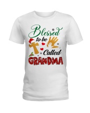 BLESSED TO BE CALLED GRANDMA - PERFECT GIFT FOR GRANDMA Ladies T-Shirt tile