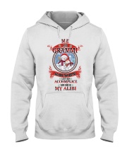 She Is My Alibi - Amazing Gift For Grandkids Hooded Sweatshirt tile