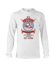 She Is My Alibi - Amazing Gift For Grandkids Long Sleeve Tee tile
