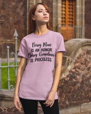 Being Grandma Is Priceless - Perfect Gift For Grandma Classic T-Shirt apparel-classic-tshirt-lifestyle-06