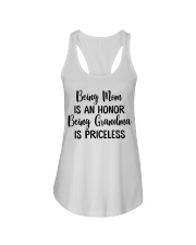 Being Grandma Is Priceless - Perfect Gift For Grandma Ladies Flowy Tank tile