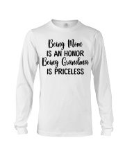 Being Grandma Is Priceless - Perfect Gift For Grandma Long Sleeve Tee tile