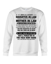 I AM A LUCKY DAUGHTER-IN-LAW Crewneck Sweatshirt tile