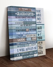 MOON AND BACK - BEAUTIFUL GIFT TO GRANDDAUGHTER 11x14 Gallery Wrapped Canvas Prints aos-canvas-pgw-11x14-lifestyle-front-17