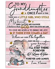 STOLE MY HEART - SPECIAL GIFT FOR GRANDDAUGHTER 11x17 Poster front