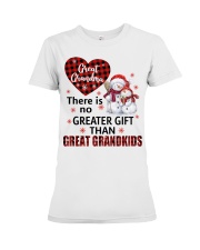 There Is No Greater Gift Than Grandsons - Perfect Gift For Grandma Premium Fit Ladies Tee tile