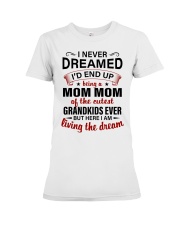 THE CUTEST GRANDKIDS - PERFECT GIFT FOR MOMMOM Premium Fit Ladies Tee tile