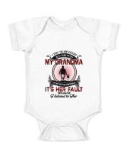 I Try To Be Good - Amazing Gift For Granddaughter Baby Onesie front