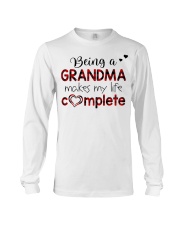MAKE MY LIFE COMPLETE - PERFECT GIFT FOR GRANDMA Long Sleeve Tee tile