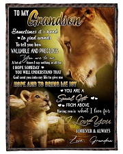 YOU ARE A SPEICAL GIFT - AMAZING GIFT FOR GRANDSON Small Fleece Blanket - 30" x 40" front