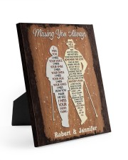 I MISS YOUR EVERYTHING Easel-Back Gallery Wrapped Canvas tile