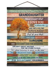 THE SUNSHINE - BEST GIFT FOR GRANDDAUGHTER Hanging Canvas tile
