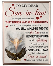 YOU'RE MORE THAN JUST A SON-IN-LAW Large Fleece Blanket - 60" x 80" front