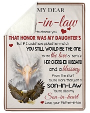 YOU'RE MORE THAN JUST A SON-IN-LAW Sherpa Fleece Blanket tile