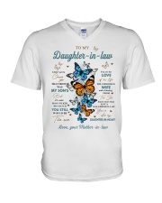 BELIEVE IN YOURSELF-BEST GIFT FOR DAUGHTER-IN-LAW V-Neck T-Shirt tile