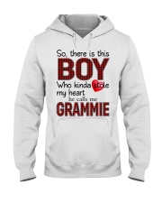 He Calls Me Grammie - Perfect Gift For Grammie Hooded Sweatshirt tile
