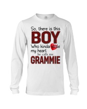He Calls Me Grammie - Perfect Gift For Grammie Long Sleeve Tee tile