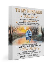 OUR LIVES TOGETHER - PERFECT GIFT FOR HUSBAND 11x14 Gallery Wrapped Canvas Prints front