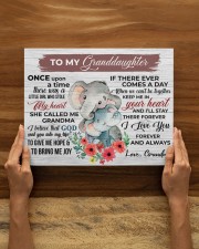 KEEP ME IN YOUR HEART - LOVELY GIFT FOR GRANDDAUGHTER 14x11 Gallery Wrapped Canvas Prints aos-canvas-pgw-14x11-lifestyle-front-45