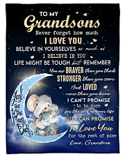 I BELIEVE IN YOU - TO GRANDSONS FROM GRANDMA Small Fleece Blanket - 30" x 40" front
