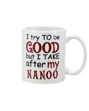 TRY TO BE GOOD - GIFT FOR GRANDKIDS Mug tile