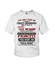 YOU CAN'T SCARE ME - BEST GIFT FOR GRANDDAUGHTER Youth T-Shirt front