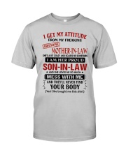 MESS WITH ME - SPECIAL GIFT FOR SON-IN-LAW Classic T-Shirt front