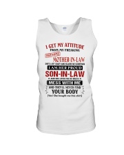 MESS WITH ME - SPECIAL GIFT FOR SON-IN-LAW Unisex Tank tile